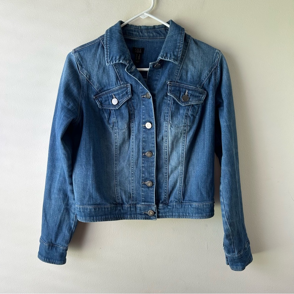 5‎ FOR $25 | G.I.L.I. Denim Jean Jacket Medium Wash US 4